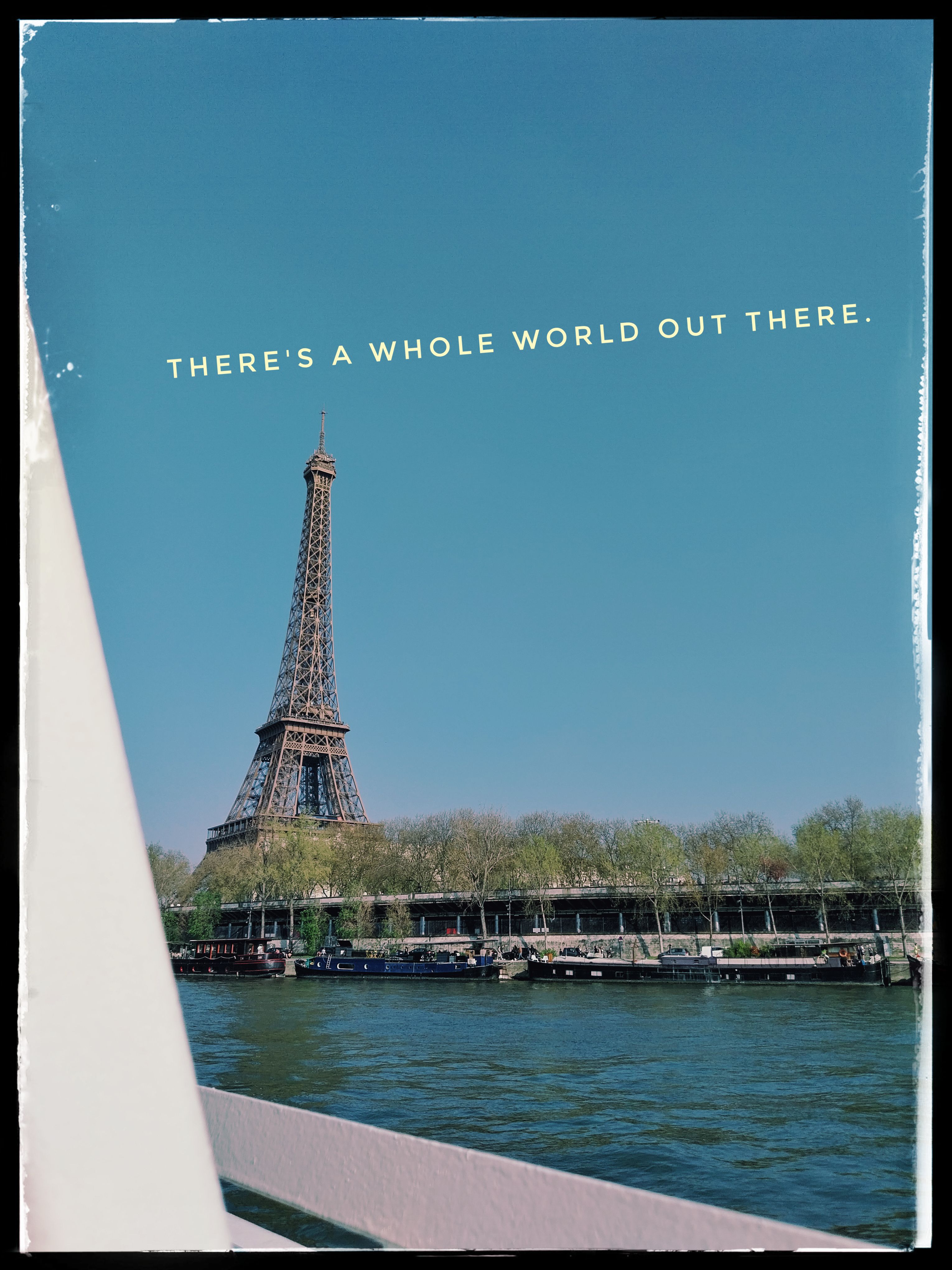 There's a whole world out there
